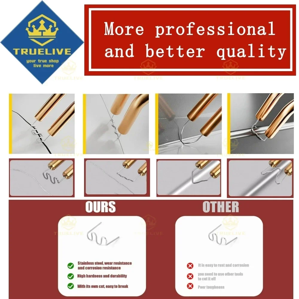 Горячий степлер, скобы, пластиковый - Фотография_3