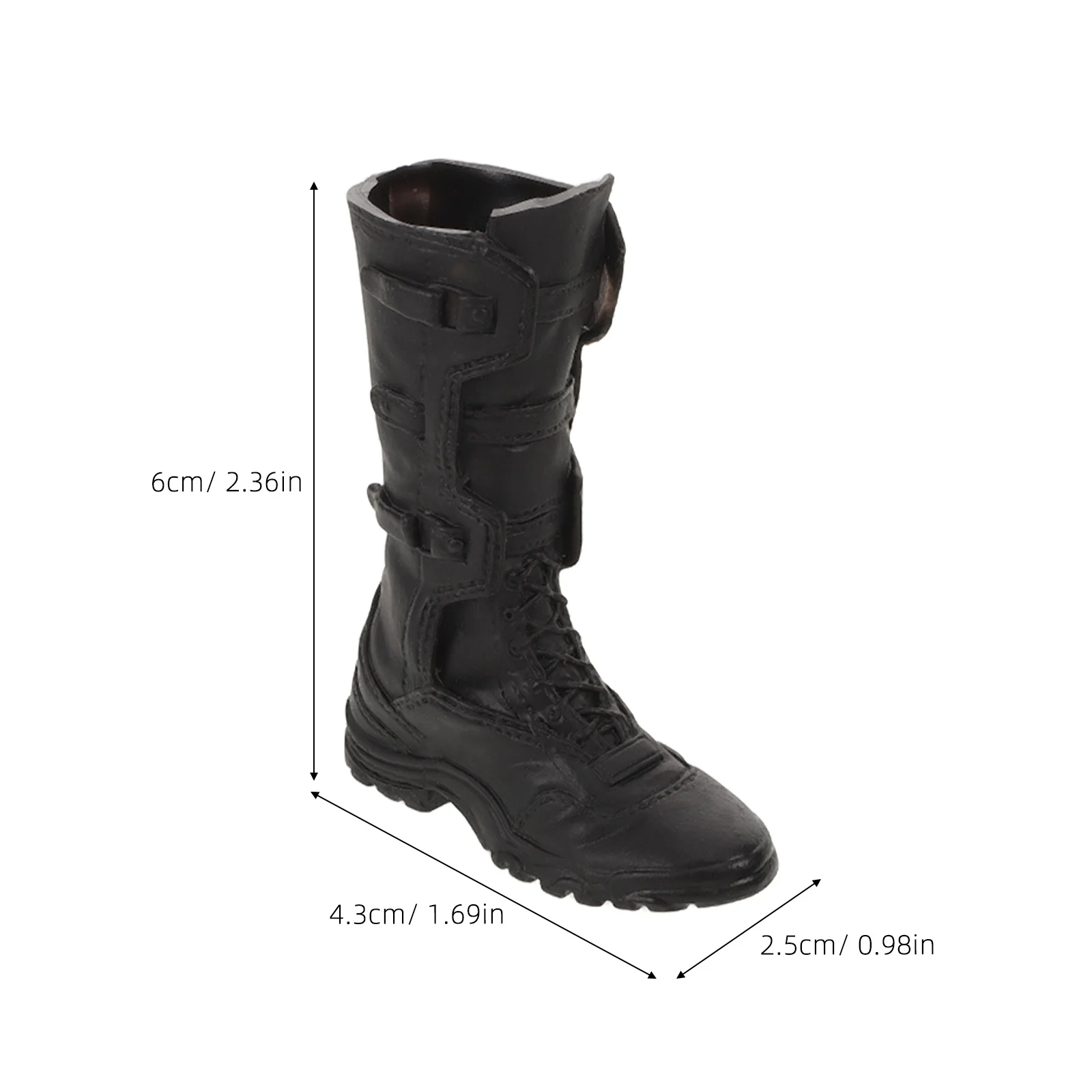 1 пара мини-солдатских сапог в масштабе 1/6 - Фотография_6