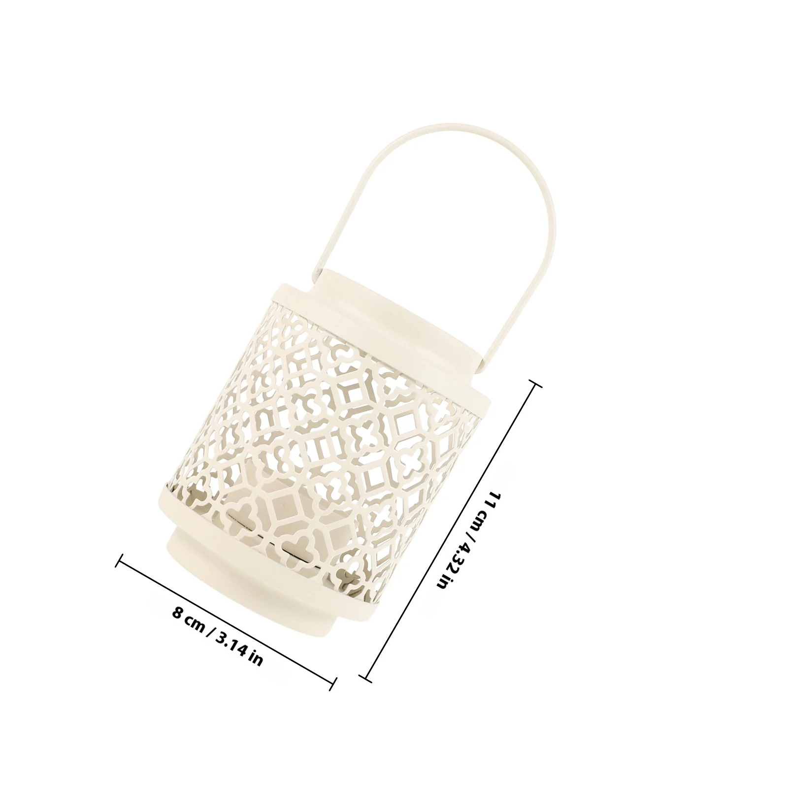 Полый железный художественный держатель - Фотография_4