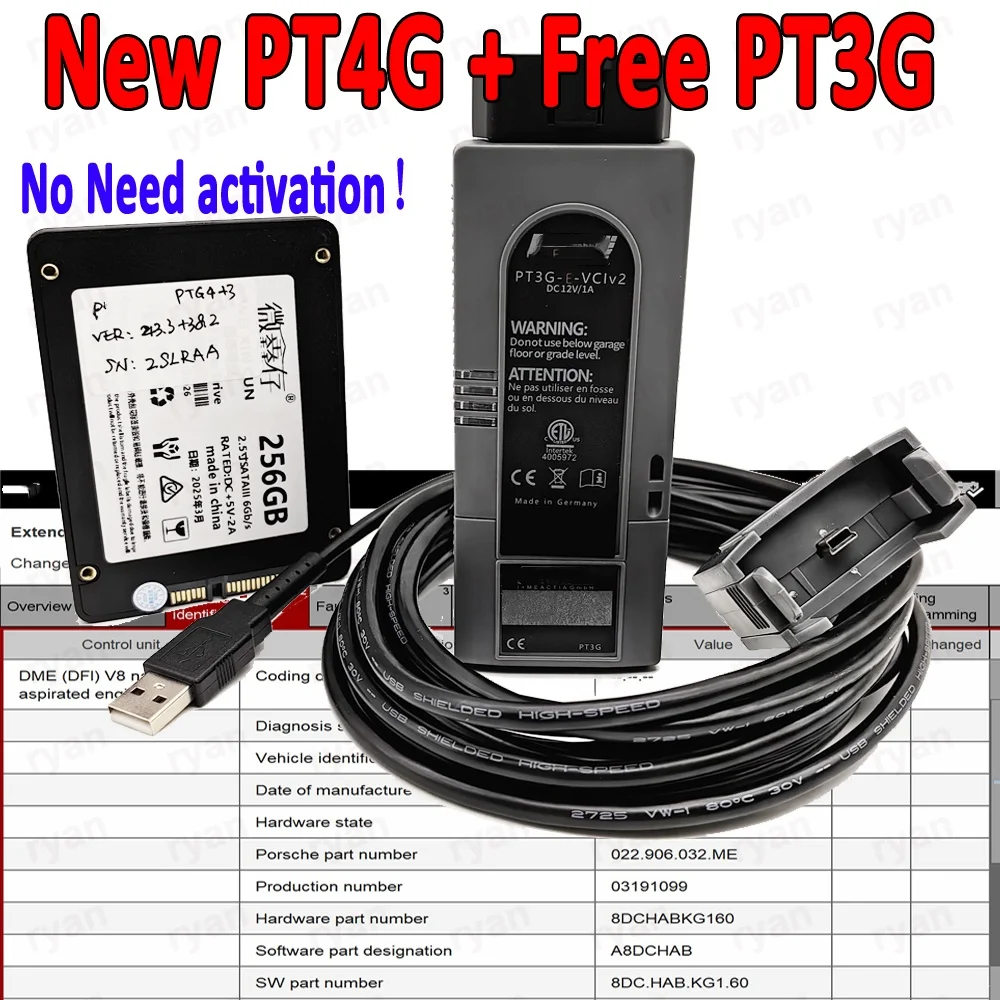 Новый тестер piw pt4g vci
