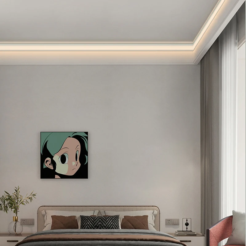 Верхний угловой светодиодный алюминиевый профиль - Фотография_6