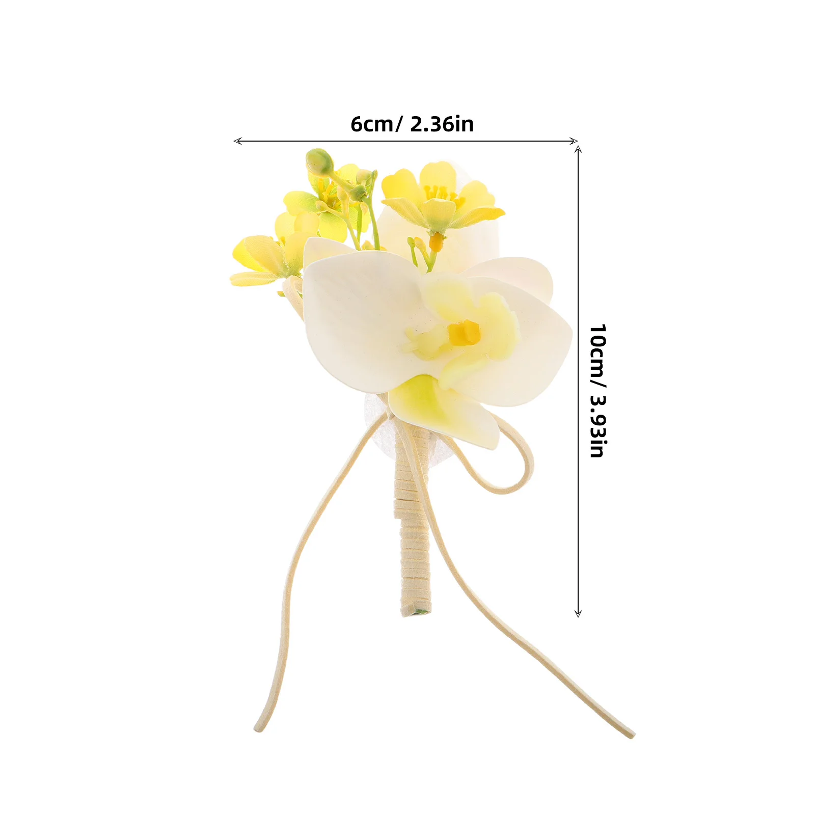 Брошь с цветком на лацкане - Фотография_4