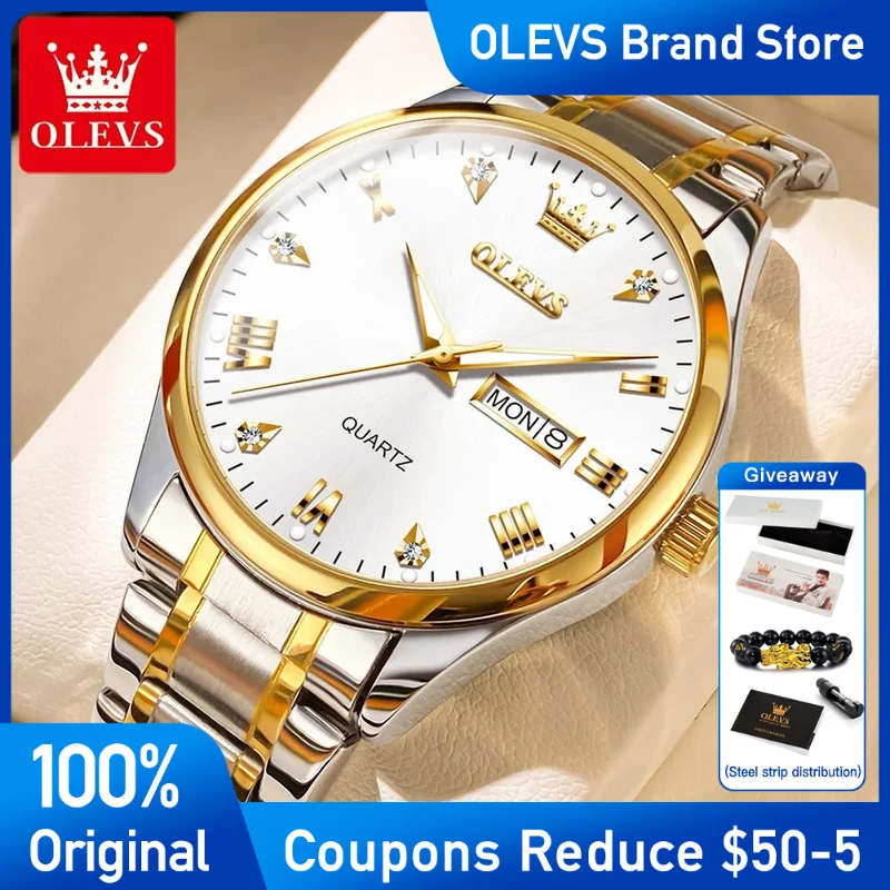 Olevs 5563 мужские часы