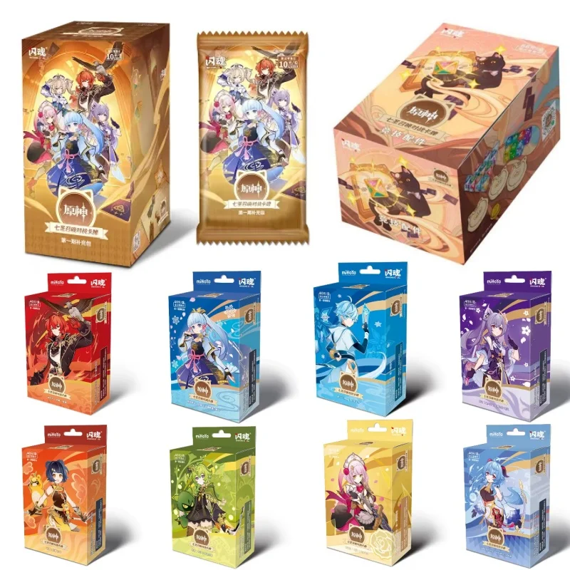 Оригинальная карта genshin impact genius invokation tcg