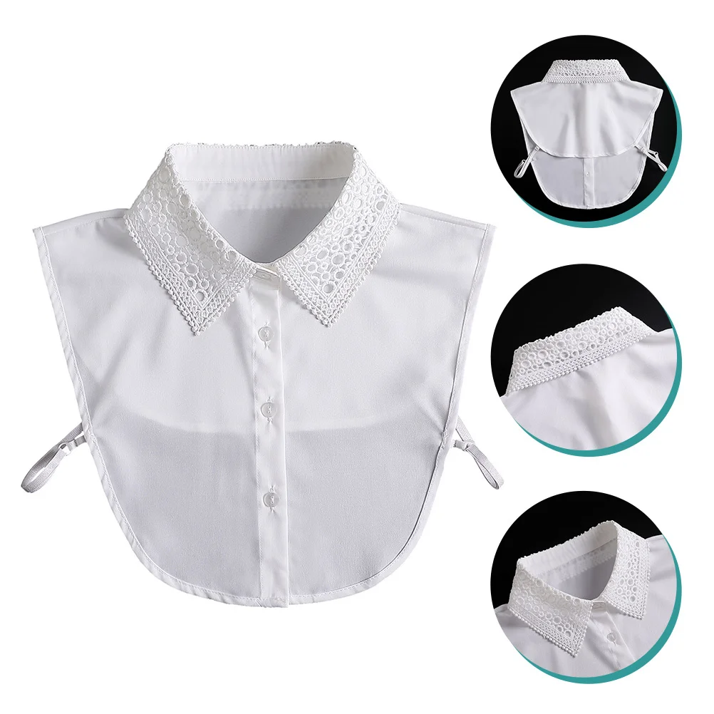 Легкий вес с накладным кружевным воротником - Фотография_6