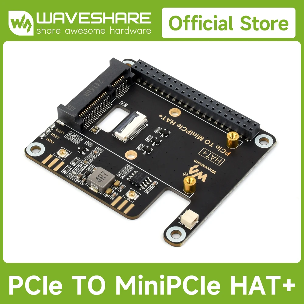 Адаптер waveshare pcie to minipcie для raspberry pi 5 - Фотография_2