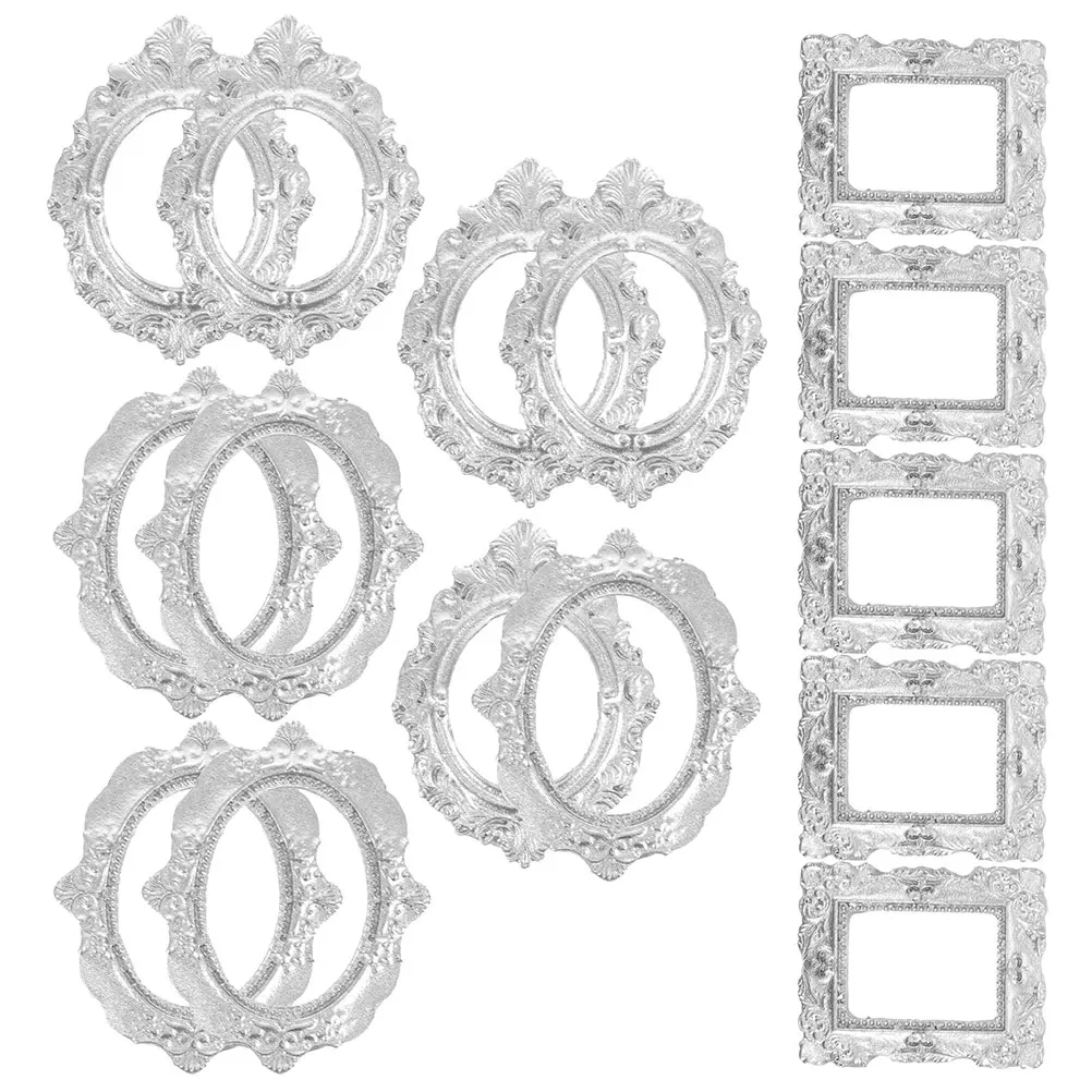 Миниатюрные винтажные рамки для фотографий из смолы в стиле ретро