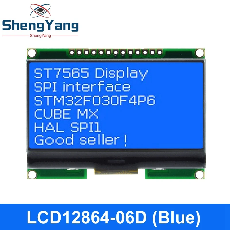 Tzt lcd12864-06d 128*64 dots cog - Фотография_4