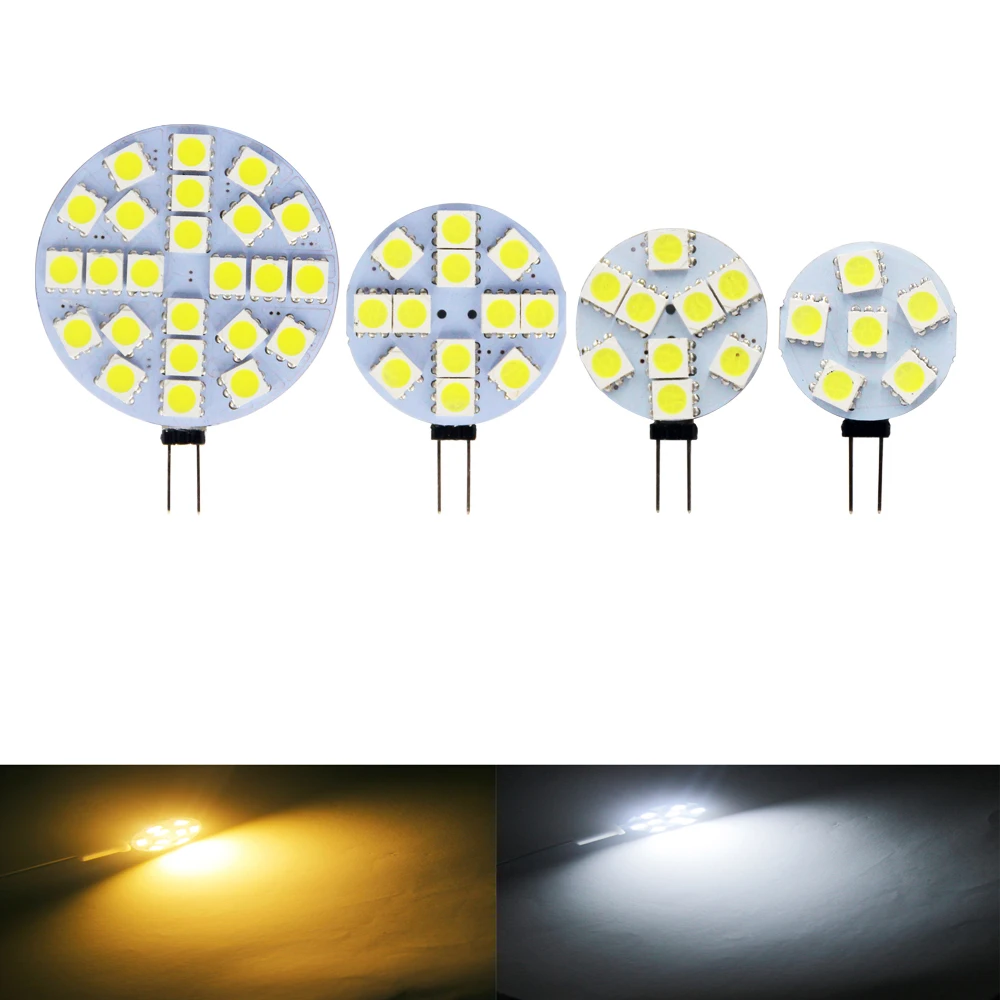 Мини g4 светодиодные лампы постоянного тока 12 в 5050 smd 1 - Фотография_2
