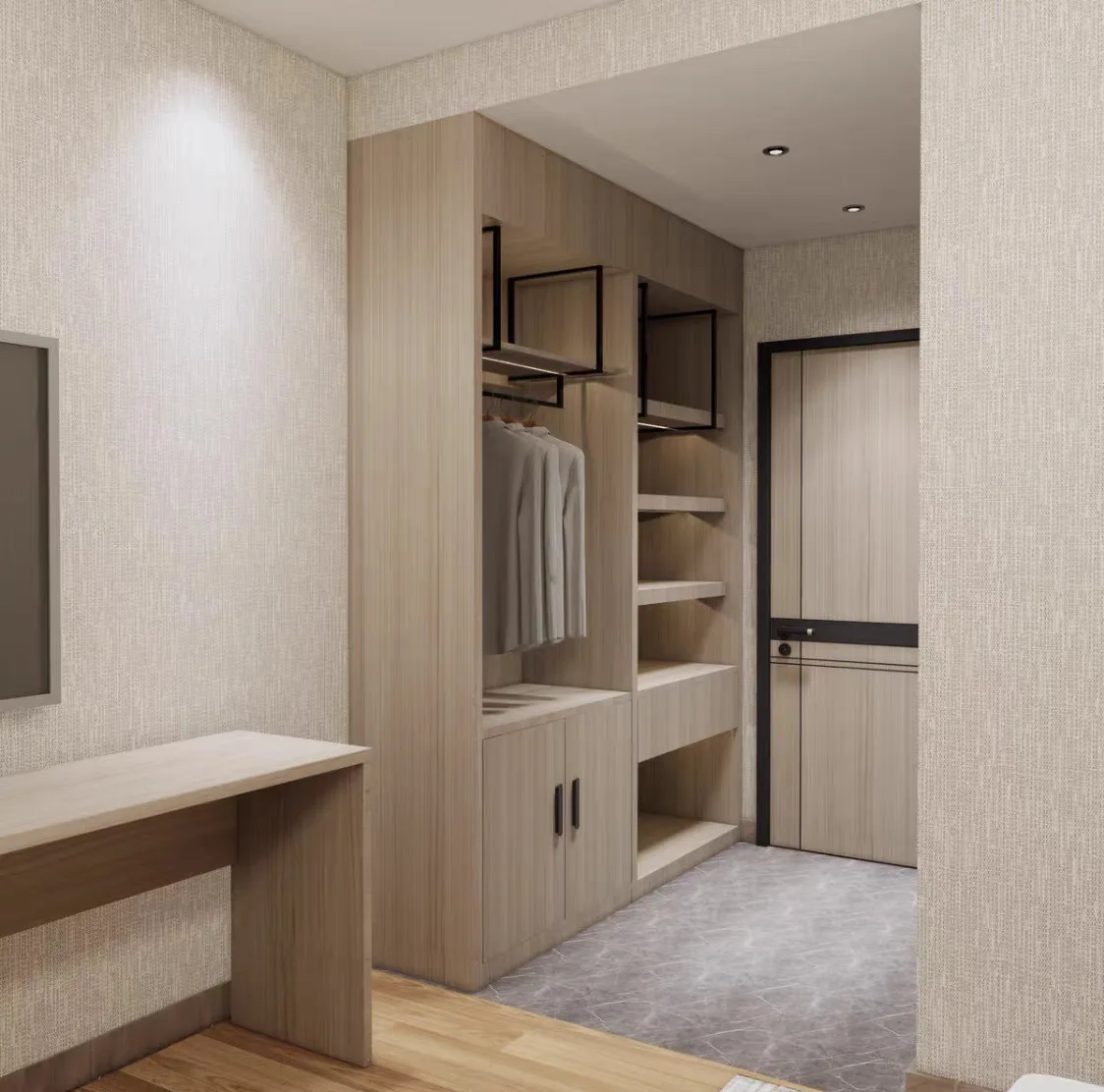 Деревянная современная мебель для отеля - Фотография_4