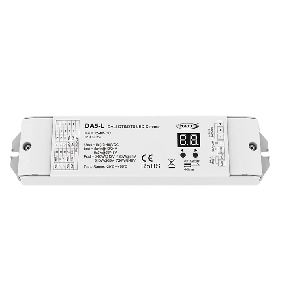 Светодиодный диммер dali dt6/dt8