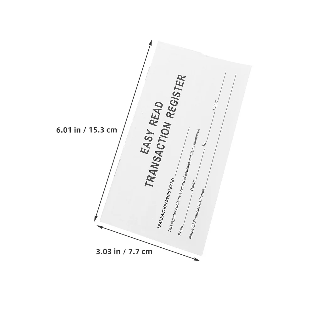 Чековая книга, пустой журнал передачи - Фотография_5