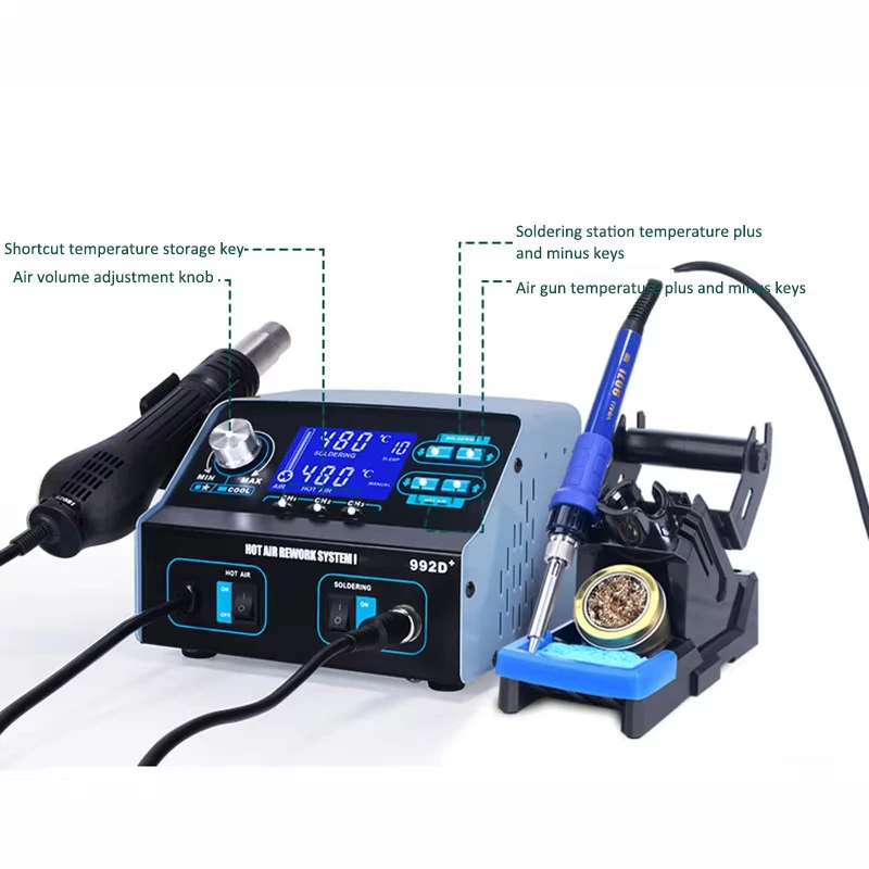 Yihua 992da + жк-паяльная станция - Фотография_2