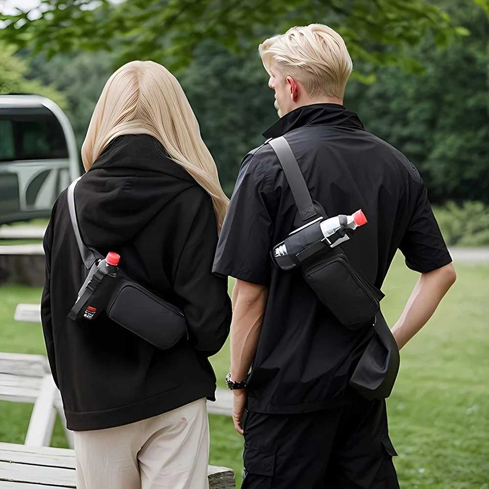 Спортивная водонепроницаемая поясная сумка большой вместимости - Фотография_4