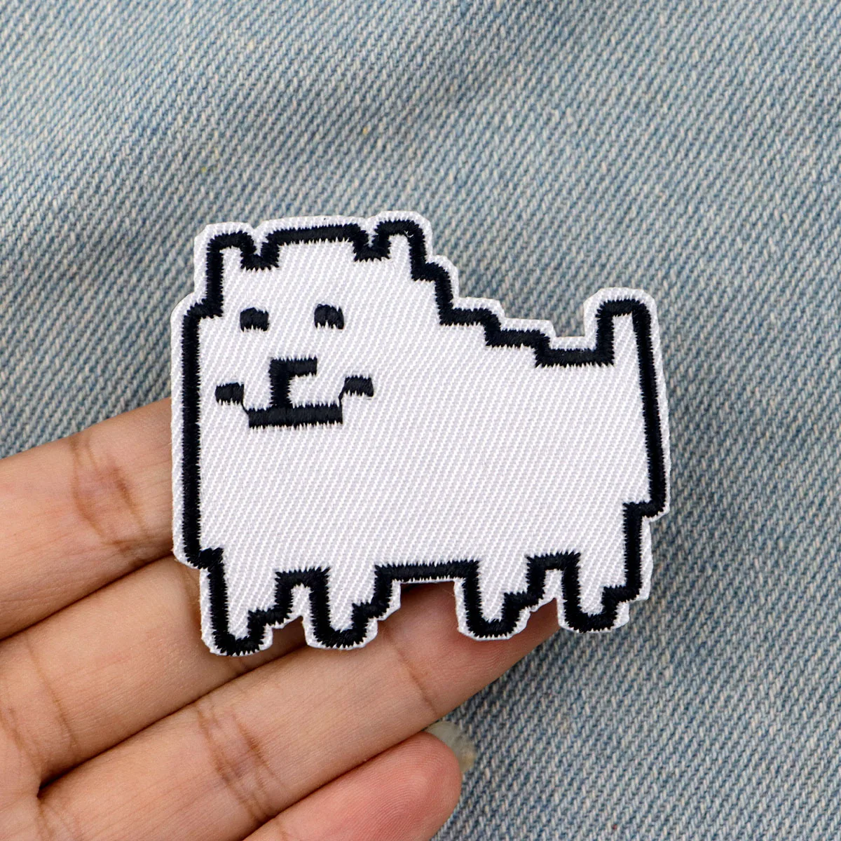 Наклейка pixel dog патч аппликация «сделай сам» на одежду