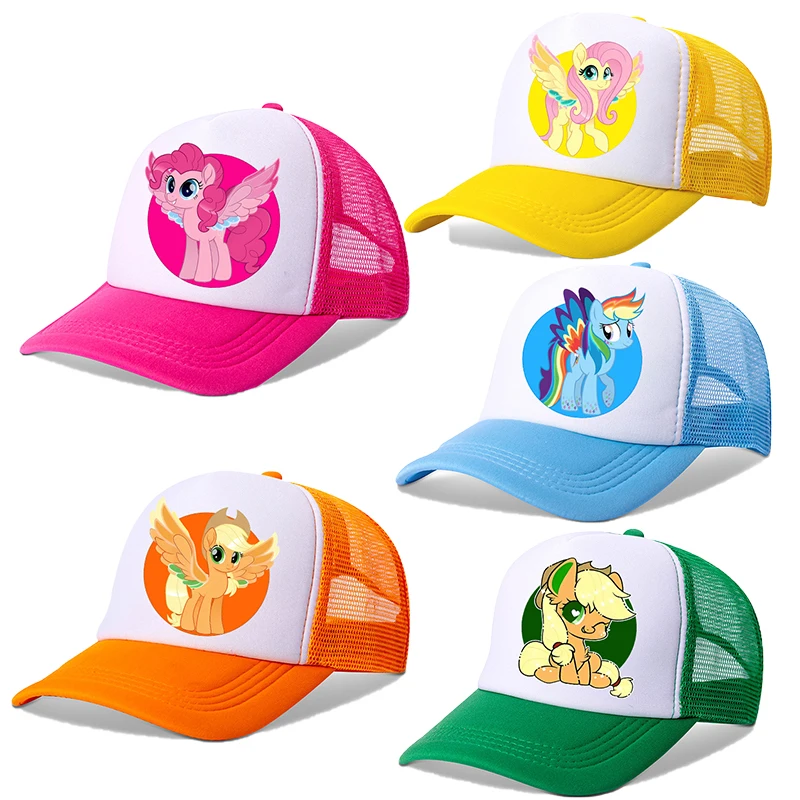 Бейсбольные кепки my little ponys с единорогом