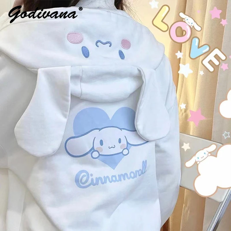 Свитшот женский с капюшоном sanrio