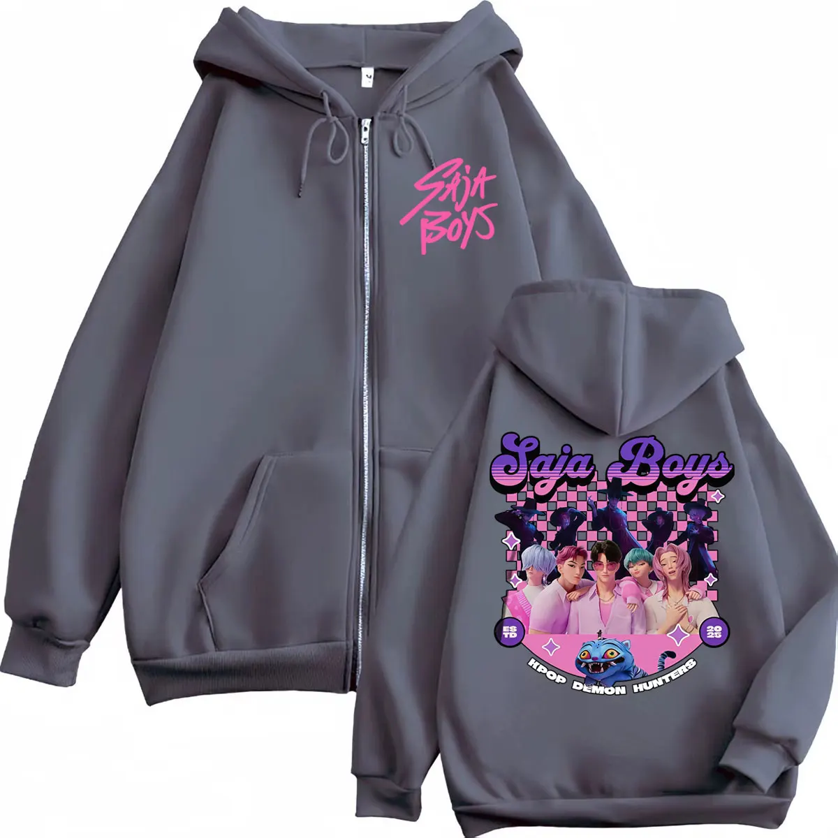 Kpop demon hunters merch толстовка - Фотография_3