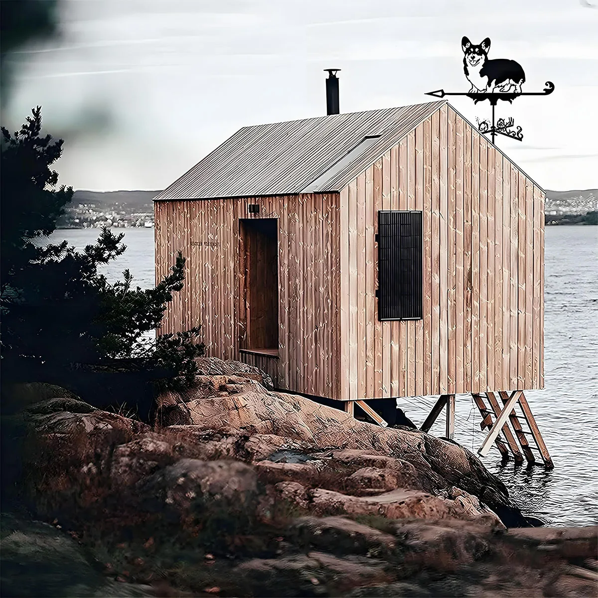 Металлический флюгер - Фотография_4