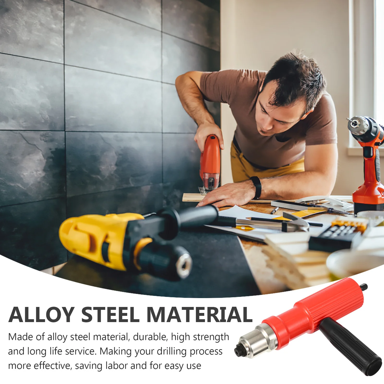 Электрический адаптер для заклепок