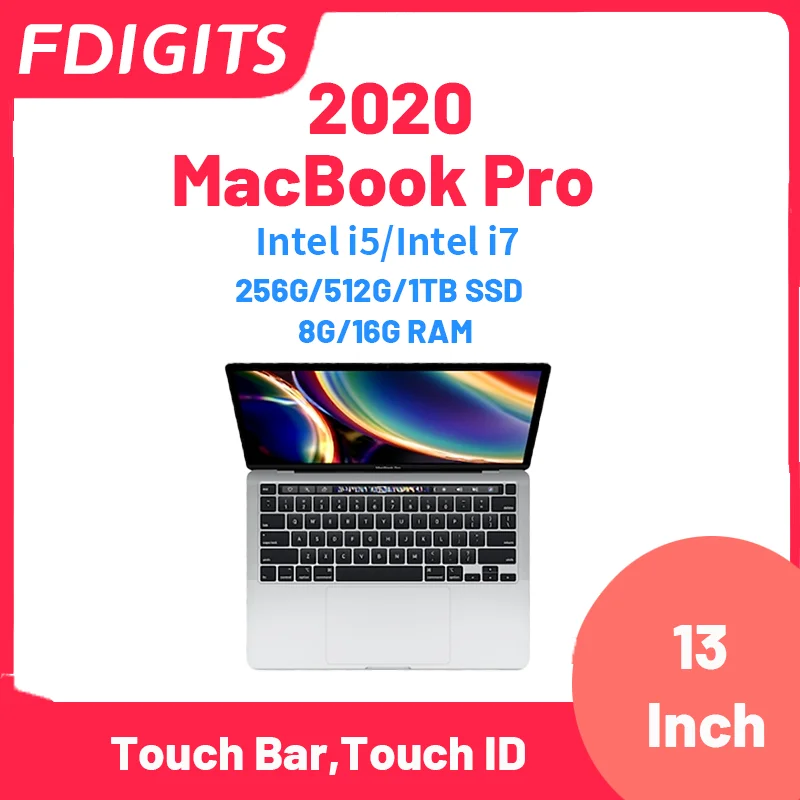 2020 macbook pro intel i5 i7 13-дюймовая сенсорная панель