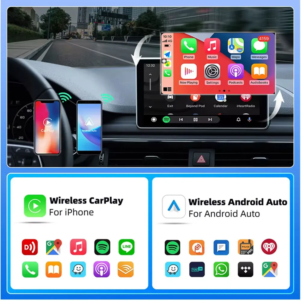 Беспроводной адаптер carplay 2в1 - Фотография_5