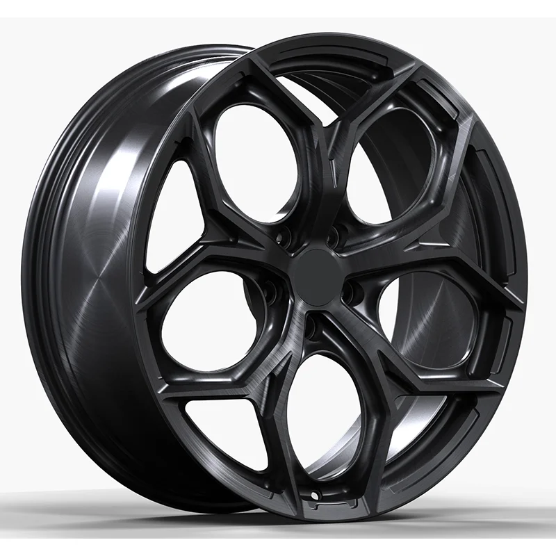 Oem индивидуальные матовые черные диски 5x120 5x114 - Фотография_3