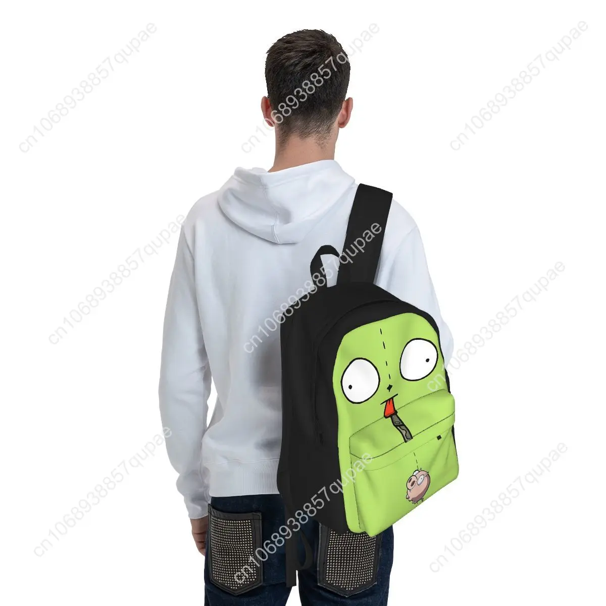 Invader zim gir dib green dib рюкзак-робот - Фотография_5