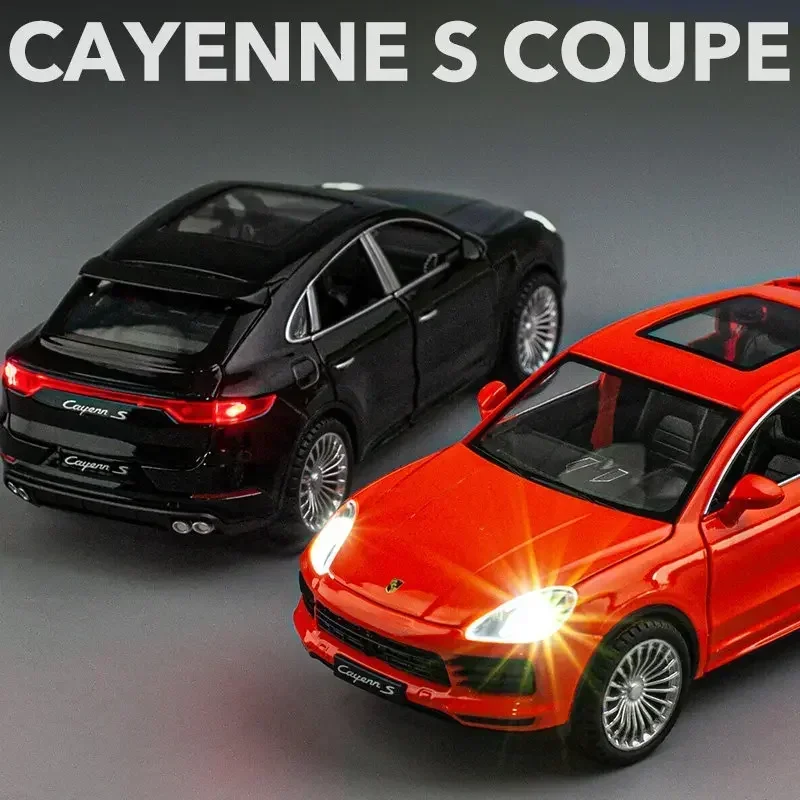 Модель автомобиля porsche cayenne s turbo suv в масштабе 1:24 - Фотография_5