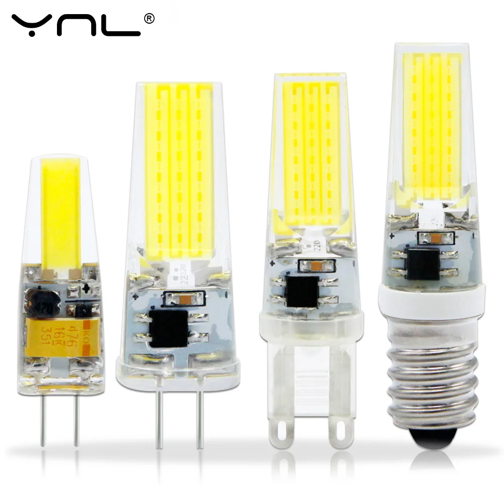 G4 led cob лампа с регулируемой
