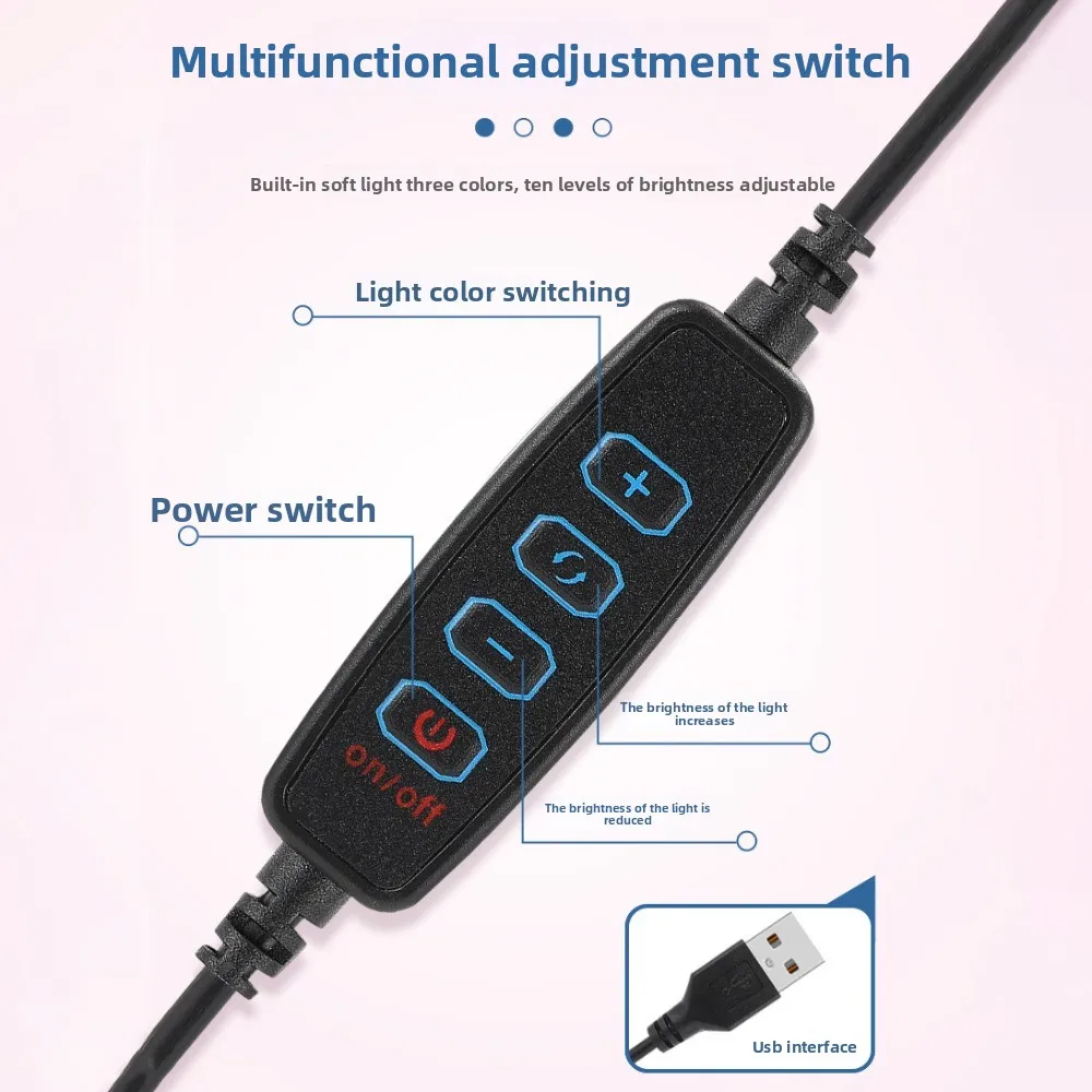 Зеркало для макияжа с регулируемой высотой - Фотография_3