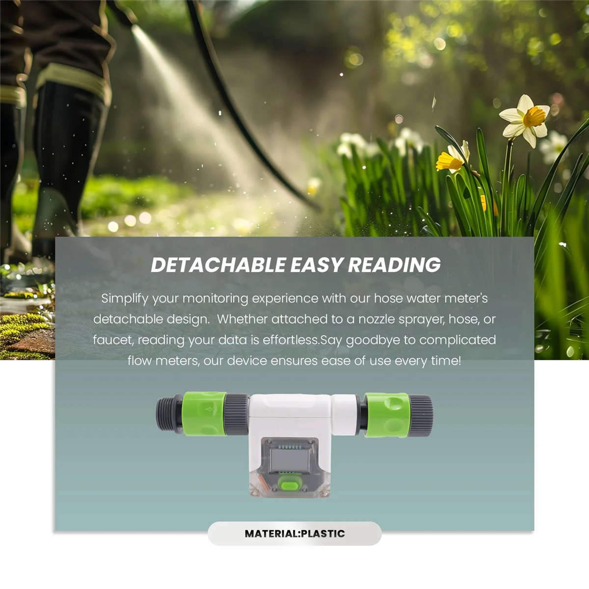 Wbelk wifi расходомер воды для садового шланга - Фотография_6