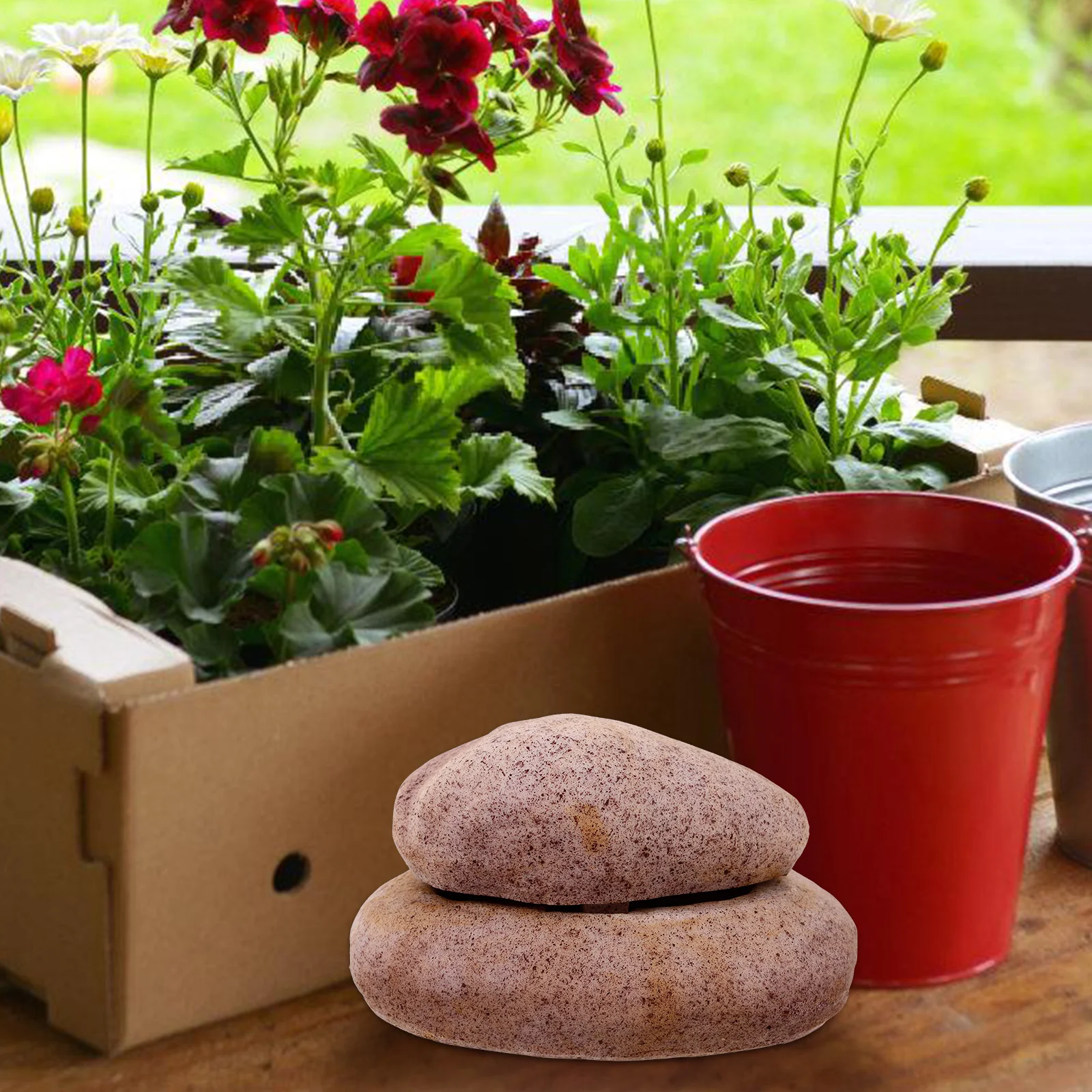 Смола открытый поддельный каменный - Фотография_2