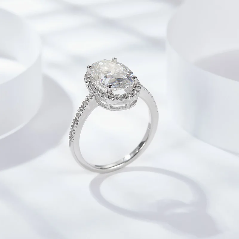 Skyluxe белое золото 18 карат с выращенным в лаборатории бриллиант 1 карат - Фотография_3