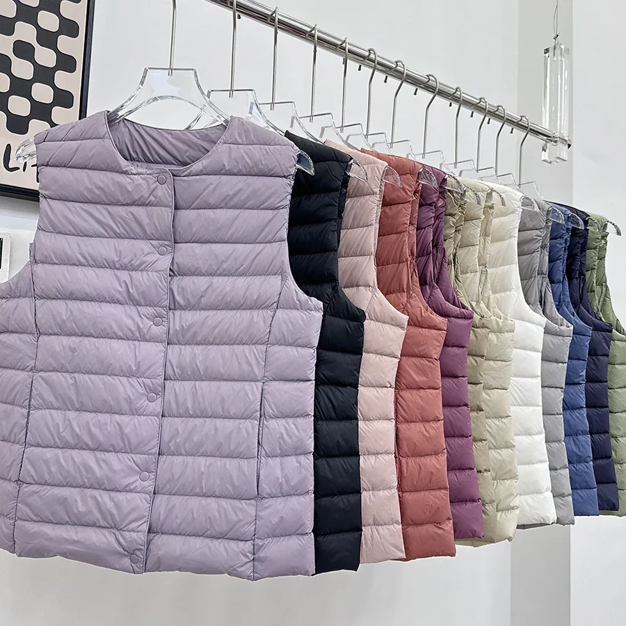 Года, женская куртка-пуховик без рукавов - Фотография_3