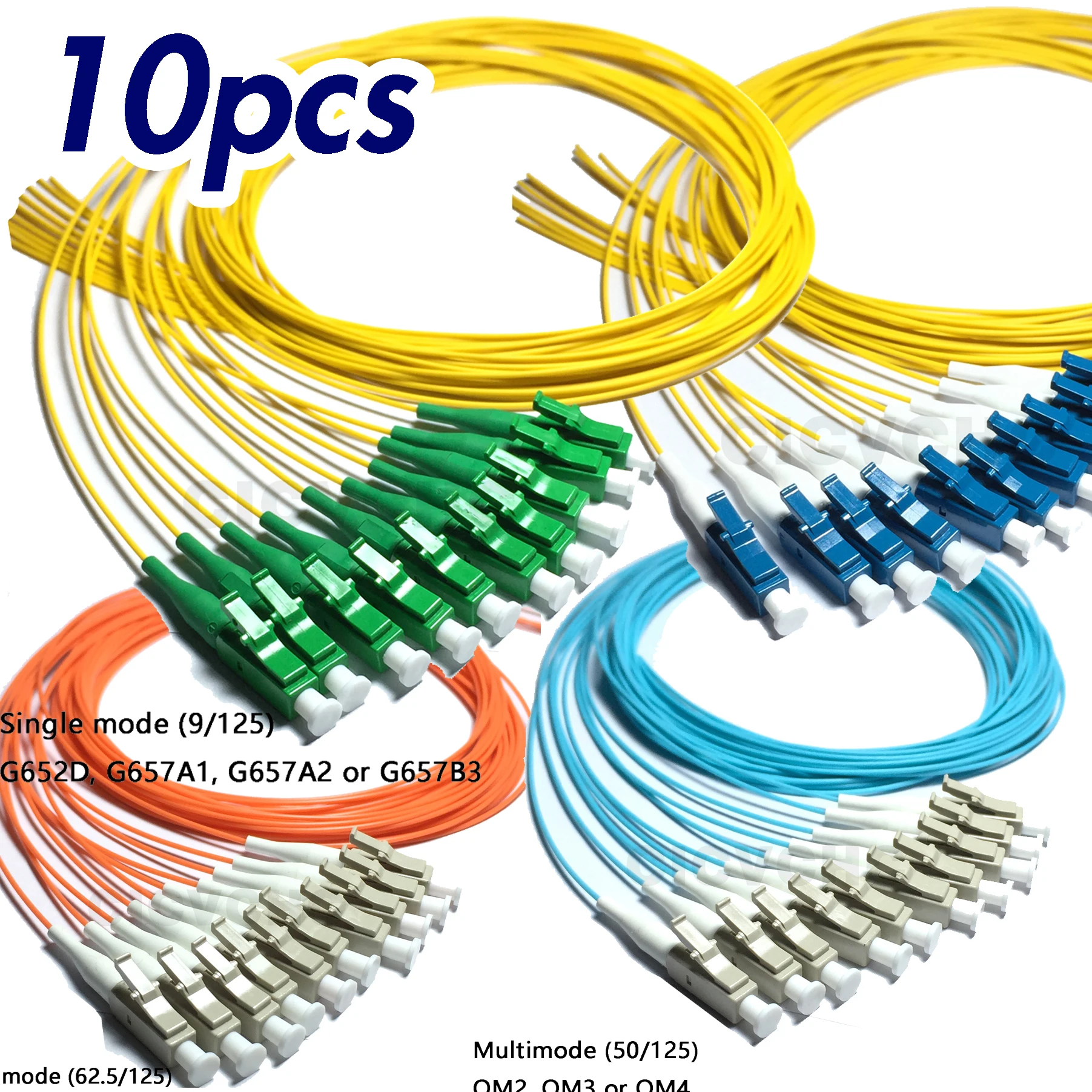 Lc/upc lc/apc оптоволоконный кабель sm (g652d
