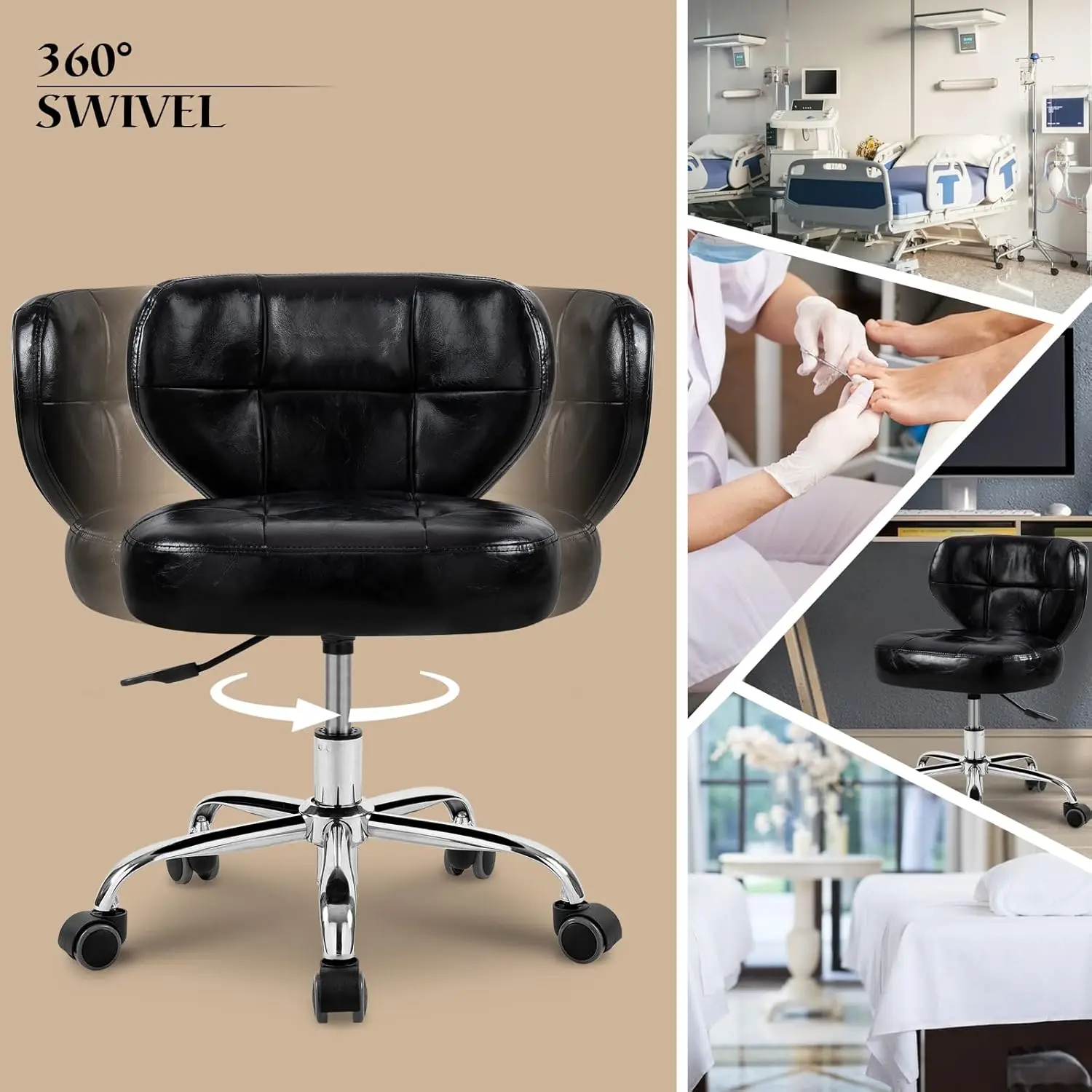 Табурет для педикюра для nail tech - Фотография_5