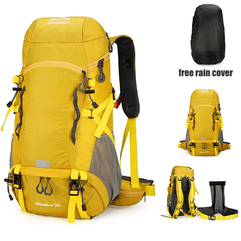 50л дорожный рюкзак для кемпинга