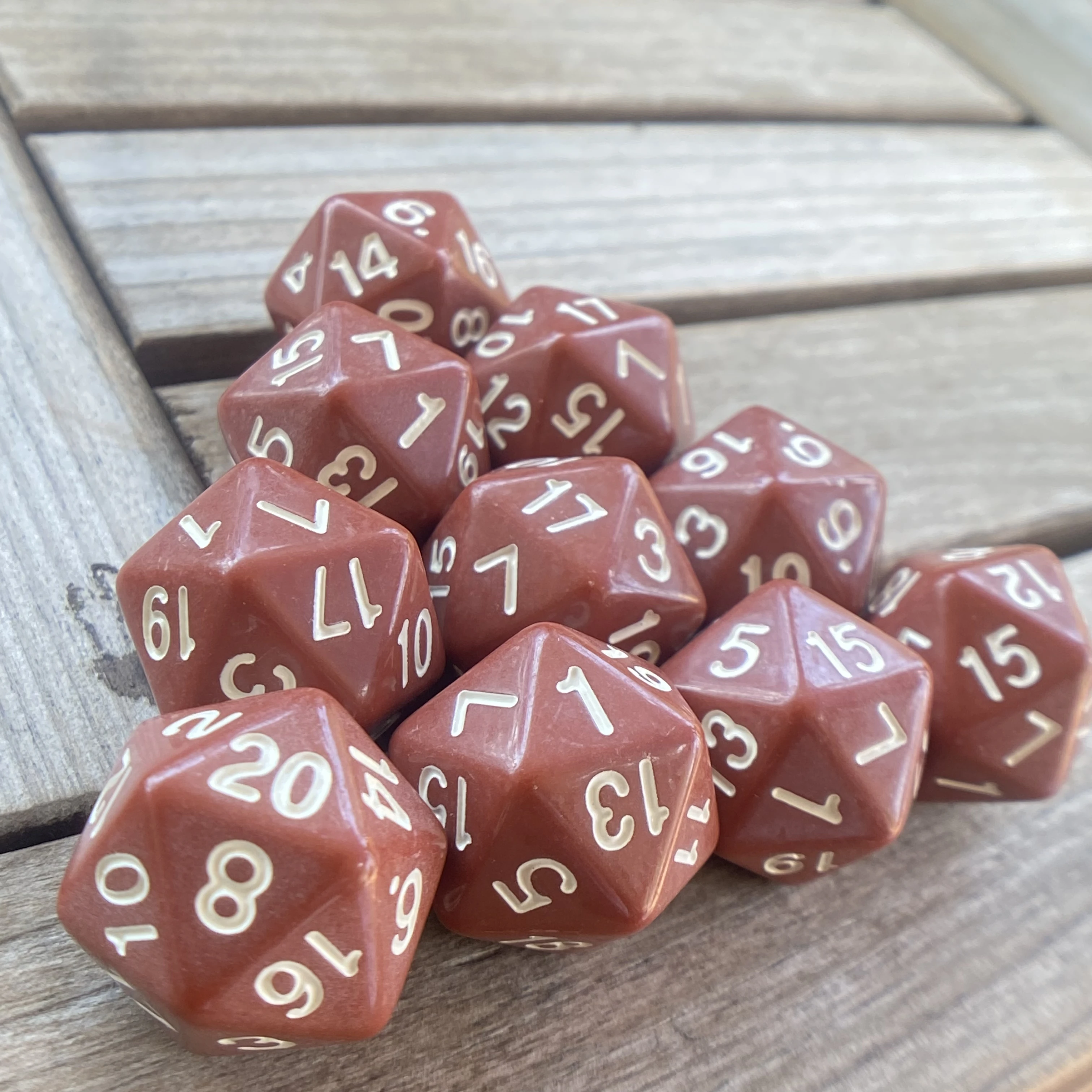 Многогранные игральные кости d20 - Фотография_3