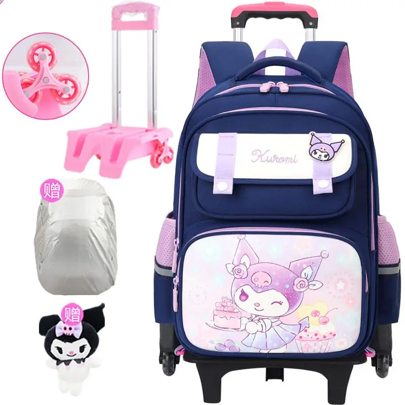 Детская школьная сумка sanrio на тележке - Фотография_3
