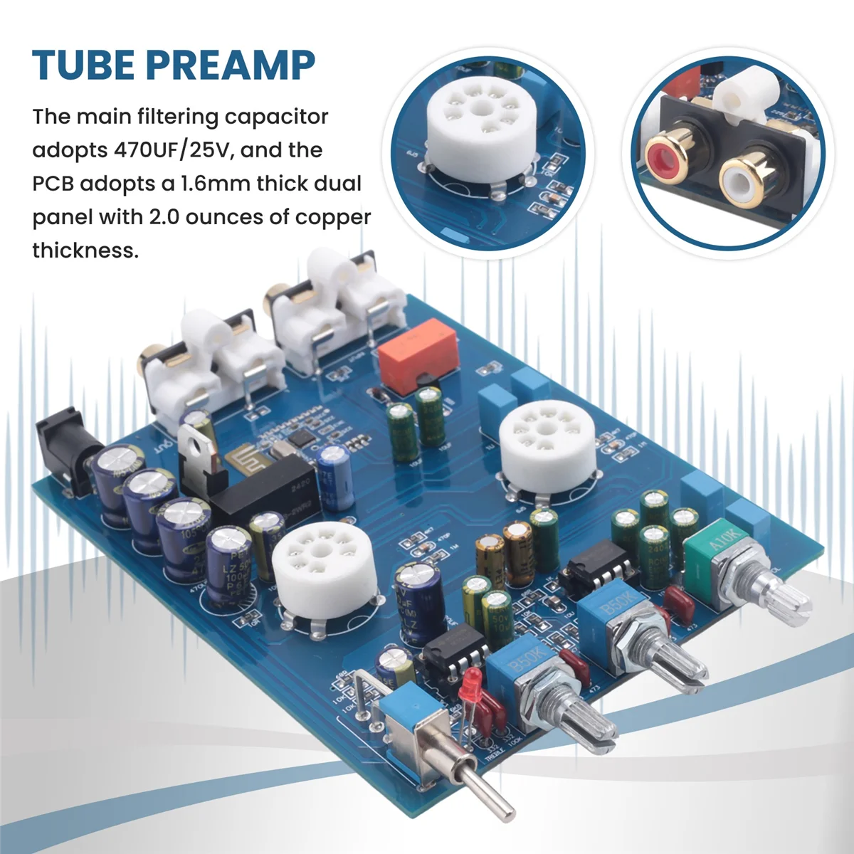 Bluetooth ламповый предусилитель - Фотография_5