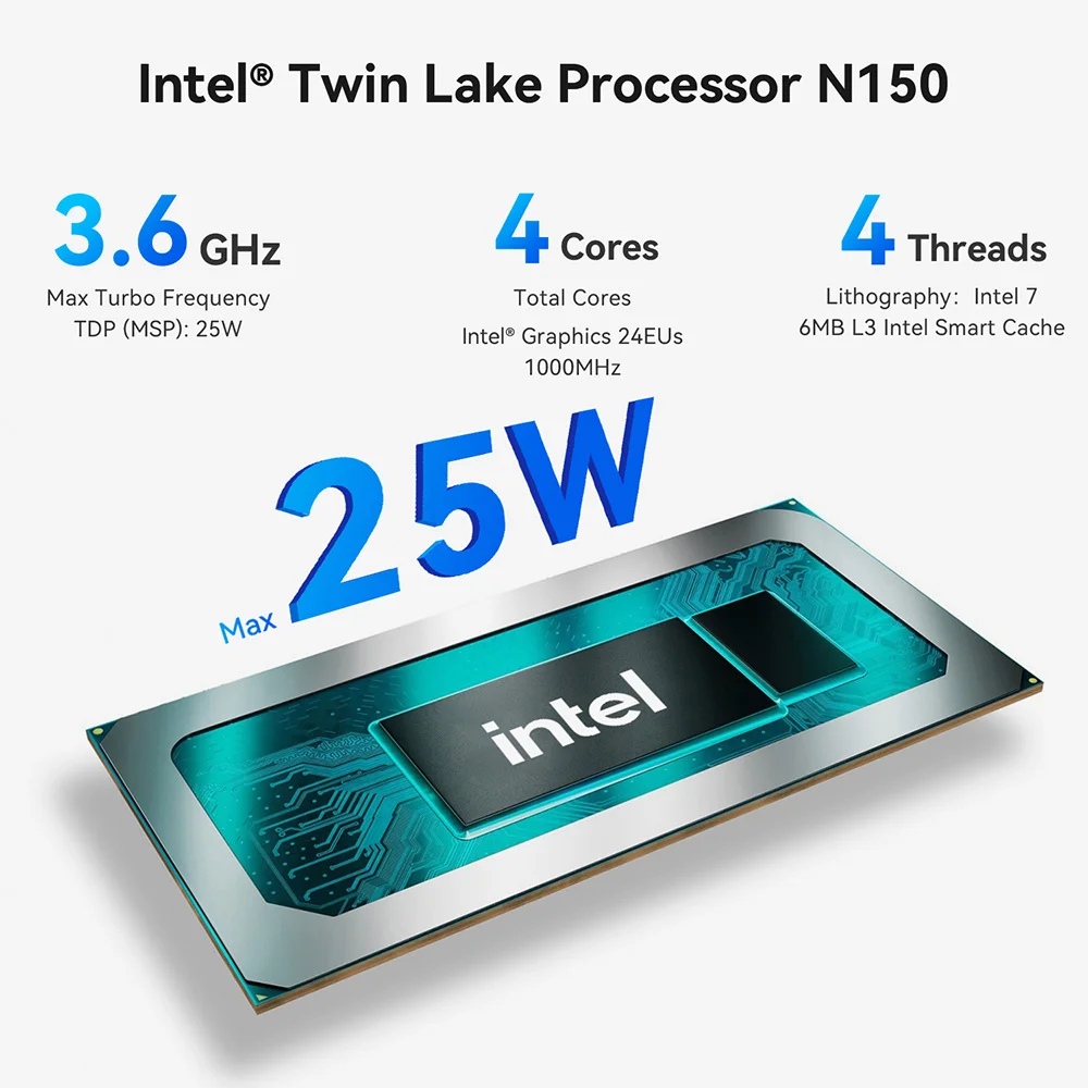 Beelink eq14 intel twin lake-n150 max turbo 3 - Фотография_5