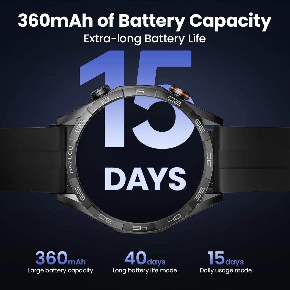 Смарт-часы haylou solar 5 с функцией голосового вызова - Фотография_5