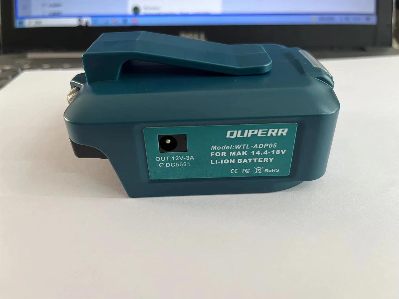 Адаптер для аккумулятора makita 18 в для diy dc 12 в 3 а и pd 22 - Фотография_2