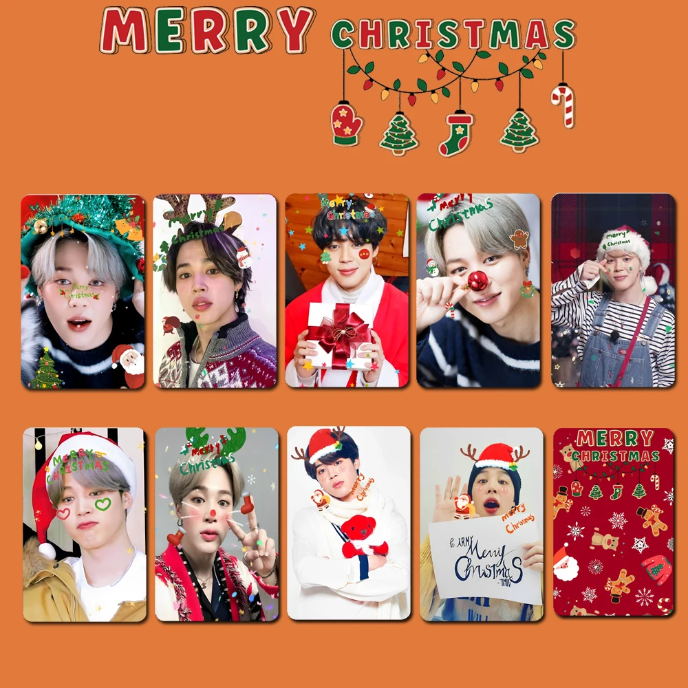 С рождеством kpop фотокарта голографический - Фотография_6