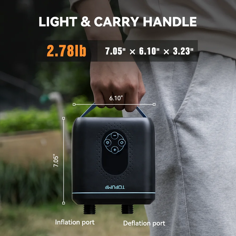 Topump 20psi sup доска насос пвх - Фотография_2