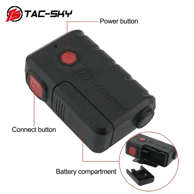 Тактическая гарнитура ts tac-sky - Фотография_5