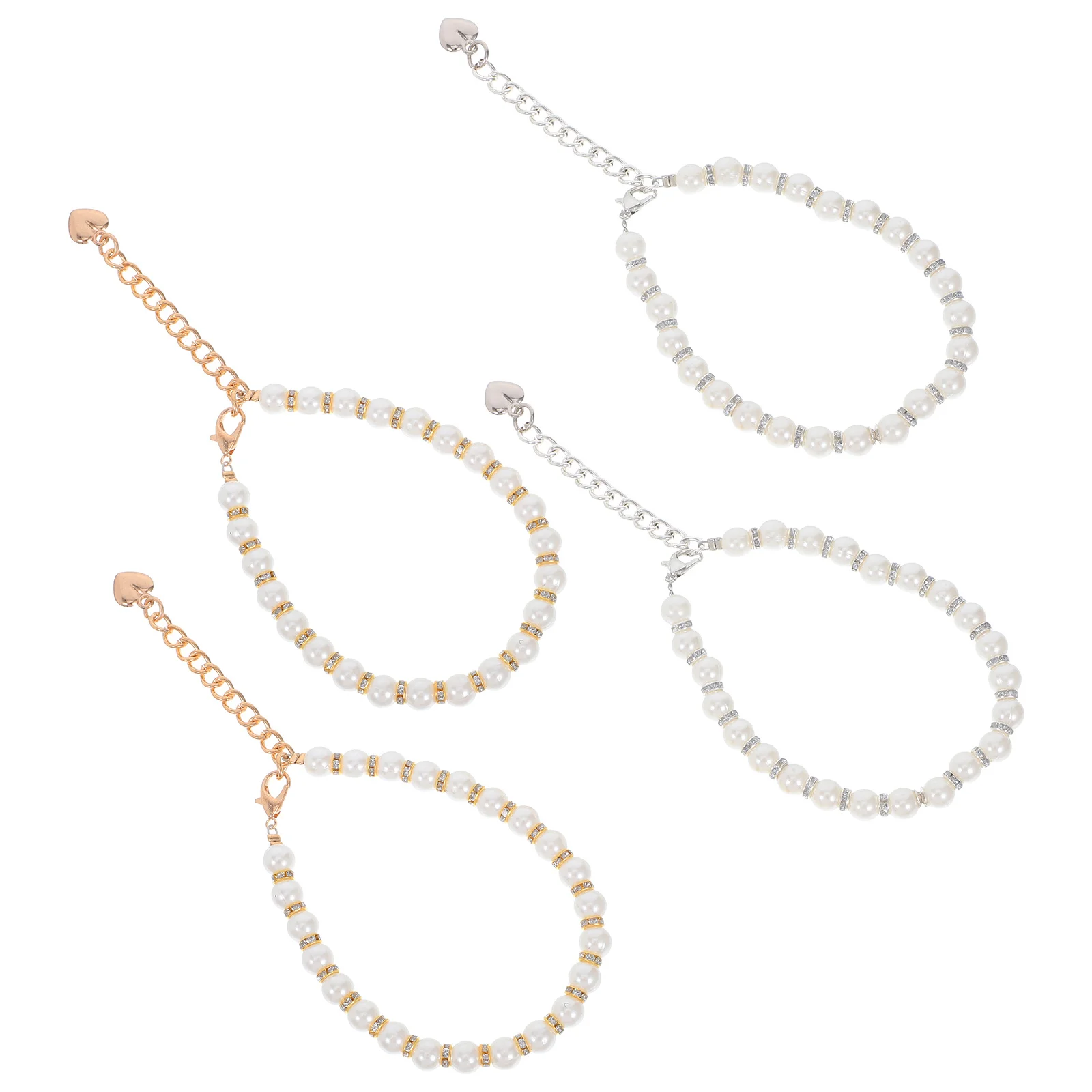 Ремешки на высоком каблуке с жемчужной цепочкой - Фотография_2