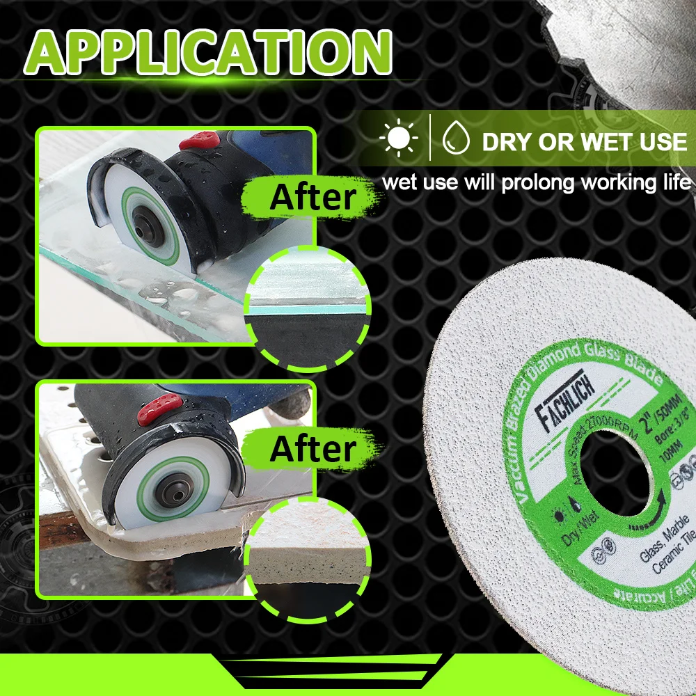 Режущий стеклянный диск 50/75/85/100/115/125 - Фотография_5