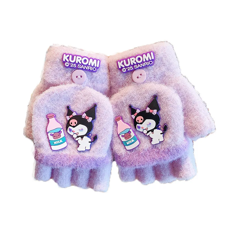 Откидные перчатки hellokitty для детей от 6 до 12 лет - Фотография_5